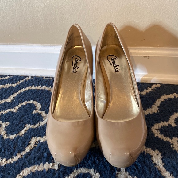 candies nude heels